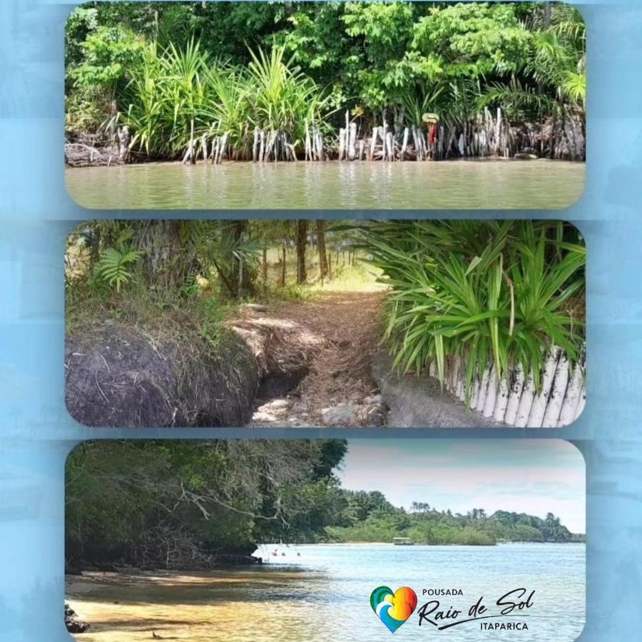 Pousada Raio De Sol - Ilha De Itaparica- Catu A 150 M Da Praia Bagian luar foto