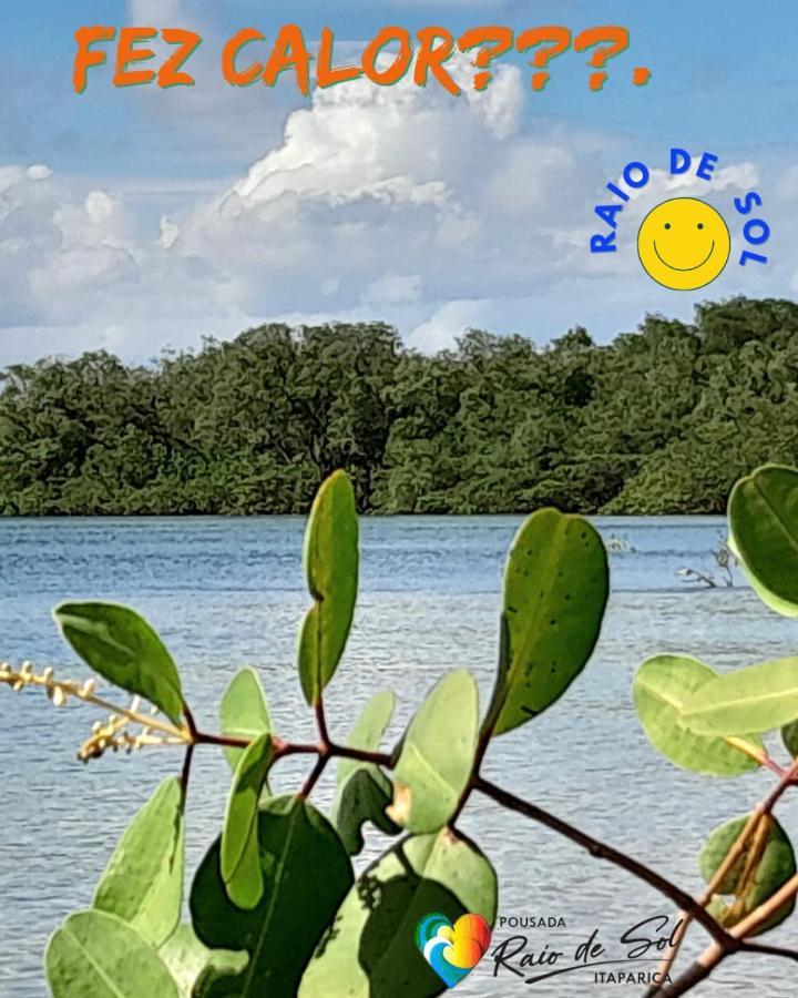 Pousada Raio De Sol - Ilha De Itaparica- Catu A 150 M Da Praia Bagian luar foto